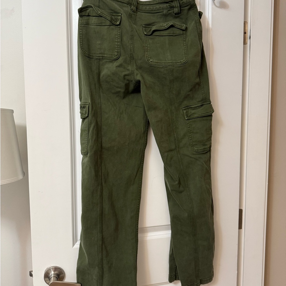 Green Aritzia Cargo Pants - Picture 2 of 3